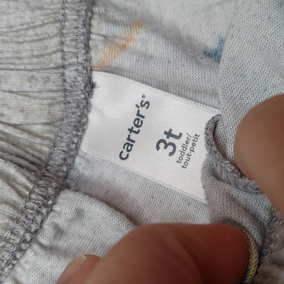 💥 Bundle Only 💥 CARTER'S Grey Dog Surfing Pajama Shorts - Picture 2 of 3